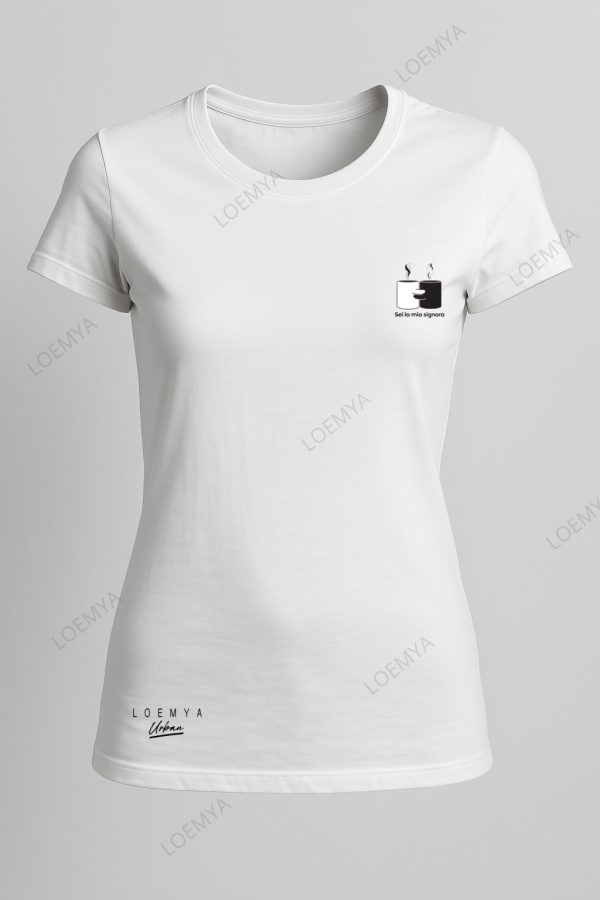 t-shirt Torino bianconeri happymug - Sei la mia signora - immagine 3