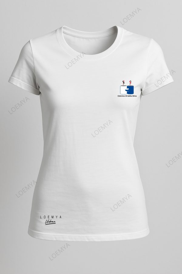 t-shirt Genova blucerchiati happymug - come sei bella - immagine 3