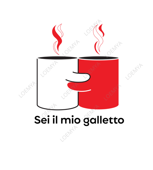 t-shirt Bari happymug - Sei il mio galletto - immagine 2