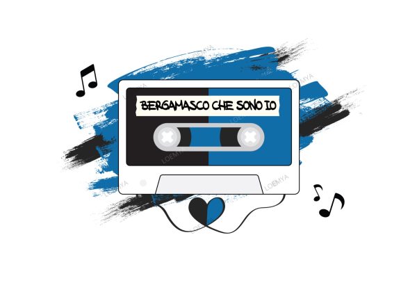 t-shirt Bergamo Tape - Bergamasco che son io - immagine 2