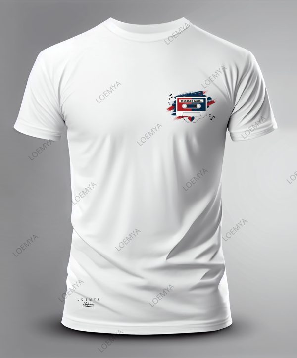 t-shirt Genova rossoblu Tape - Dimmi dove e quando