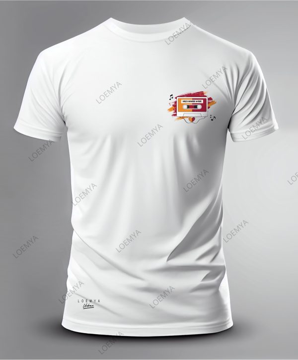 t-shirt Roma giallorossi Tape - Unico grande amore