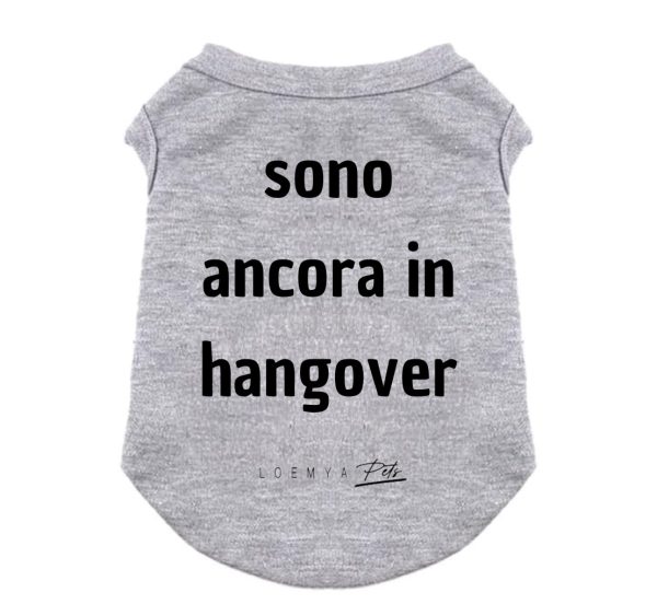 shirt pet hangover