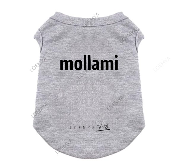 shirt pet mollami