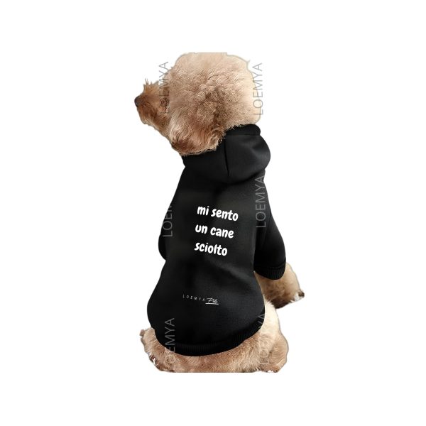 felpa pet cane sciolto - immagine 2