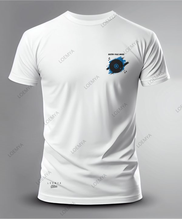t-shirt Bergamo Vinile - Nostro folle amore