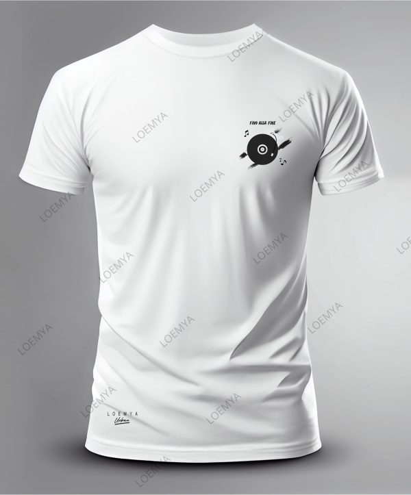 t-shirt Torino Bianconeri Vinile - Fino alla fine