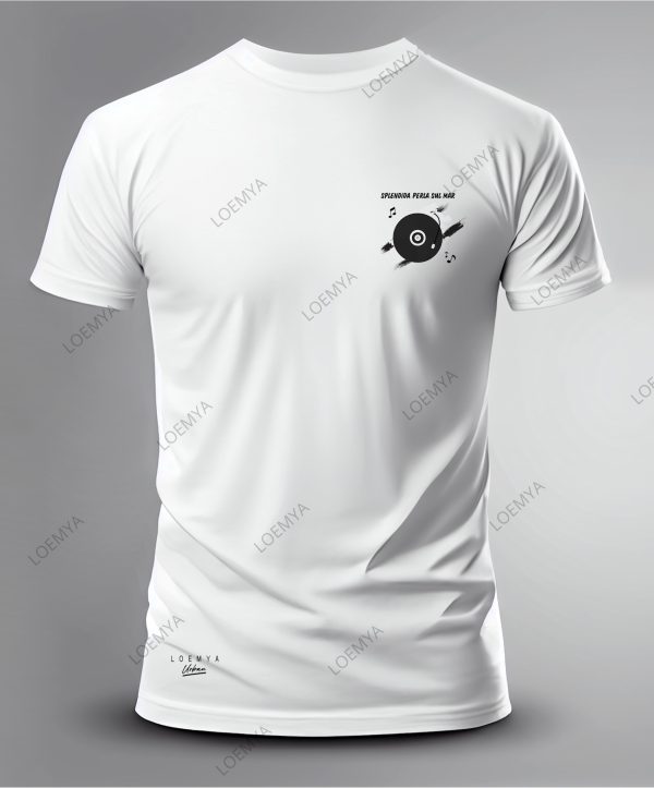 t-shirt Spezia vinile - Splendida perla sul mar