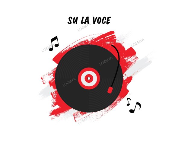 t-shirt Bari vinile - Su la voce - immagine 2