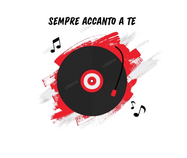 t-shirt Bari vinile - Su la voce - immagine 3