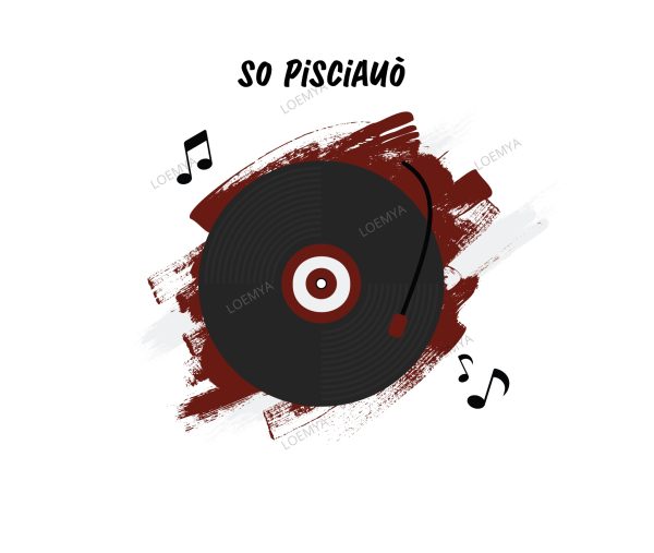 t-shirt Salerno vinile - E' una vita che ti seguo - immagine 4