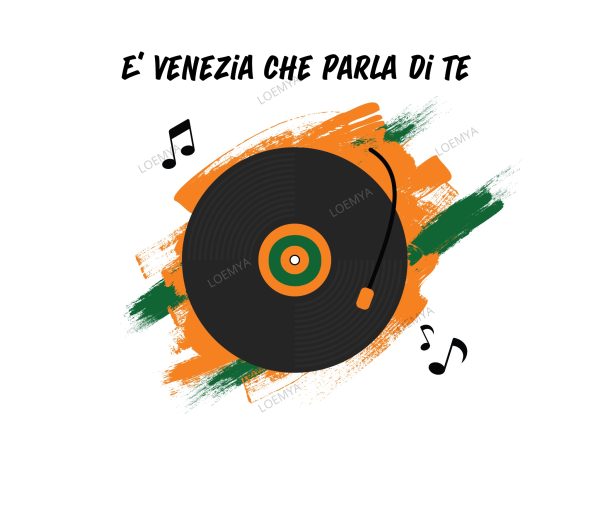 t-shirt Venezia vinile - Voglio solo stare con te - immagine 3