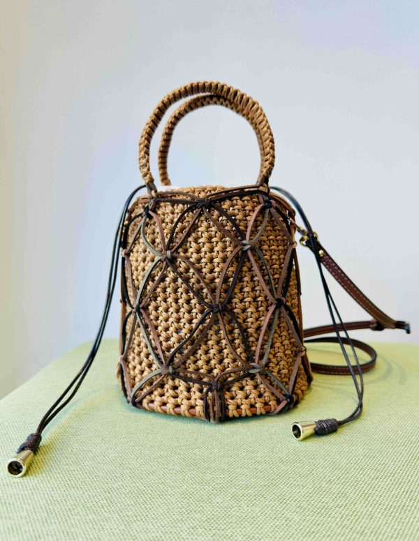 Bucket bag mocha