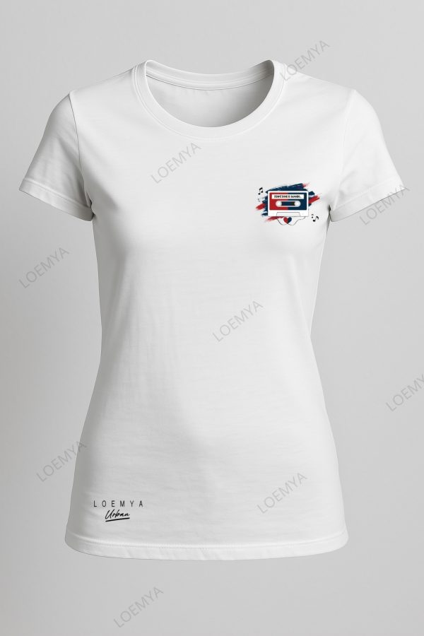 t-shirt Genova rossoblu Tape - Dimmi dove e quando - immagine 3