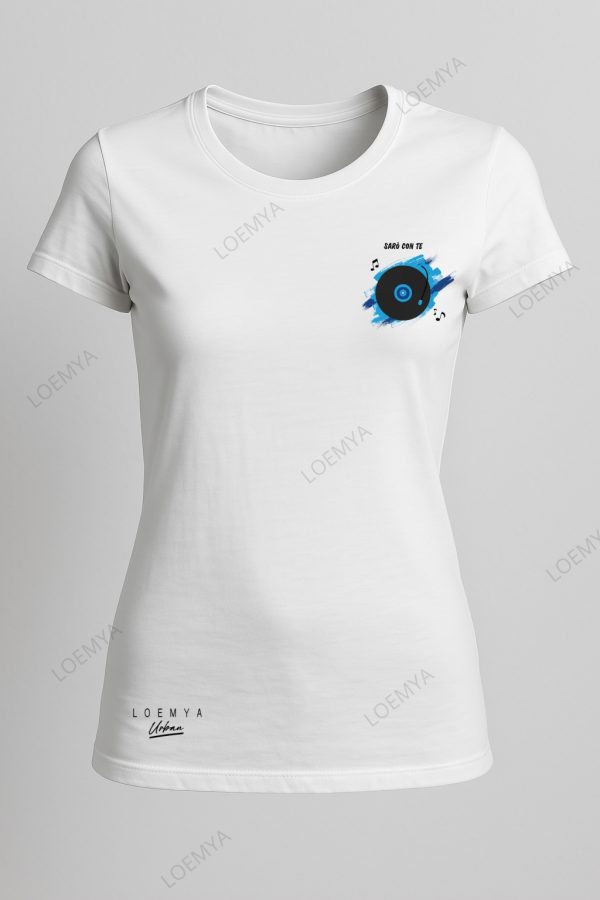 t-shirt Napoli vinile - Sarò con te - immagine 3