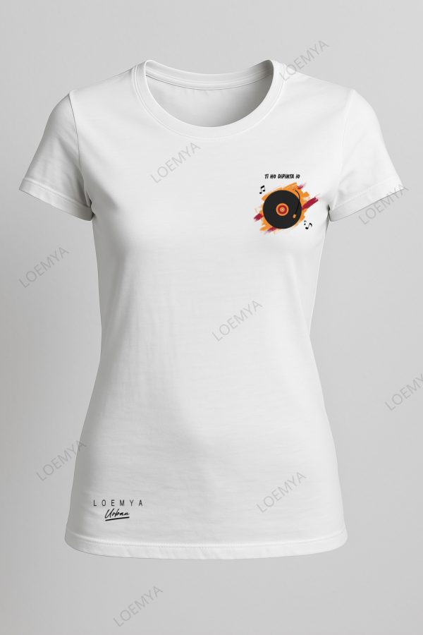 t-shirt Roma giallorossi Tape - Unico grande amore - immagine 3