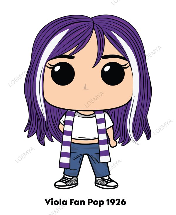 t-shirt Firenze Fan Pop - immagine 4