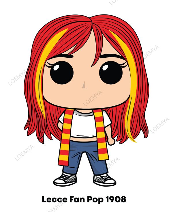 t-shirt Lecce Fan Pop - immagine 4