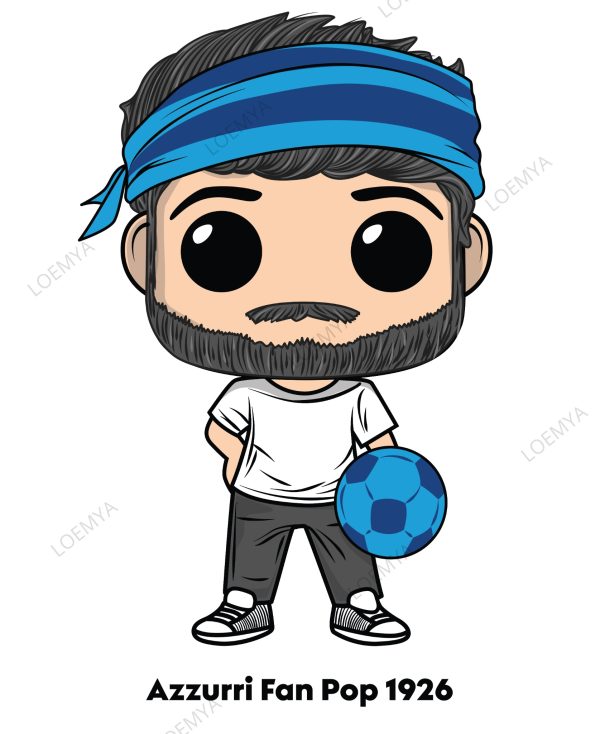 t-shirt Napoli Fan Pop - immagine 3
