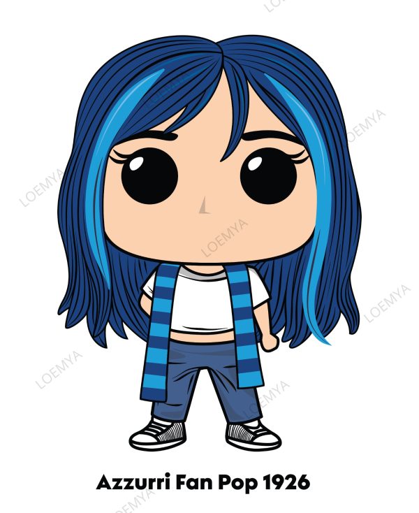t-shirt Napoli Fan Pop - immagine 4