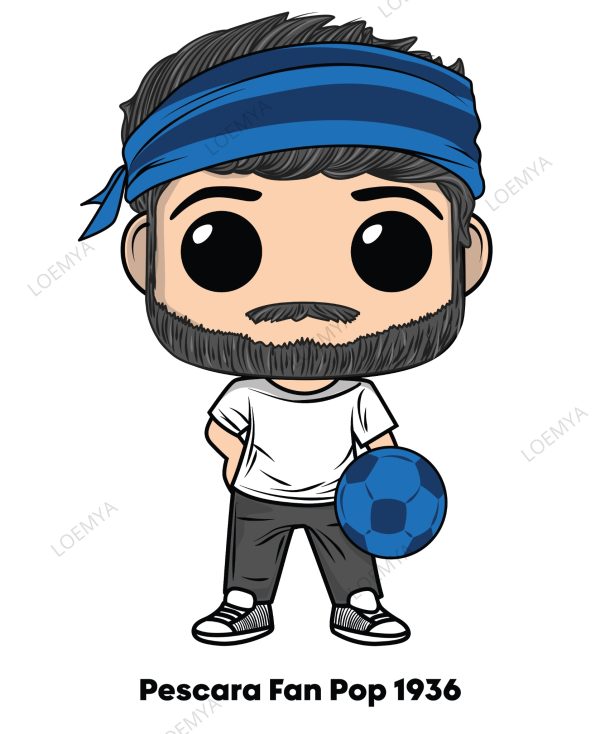 t-shirt Pescara Fan Pop - immagine 3