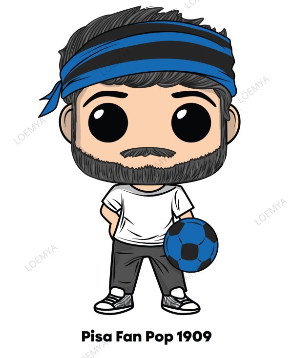 t-shirt Pisa Fan Pop - immagine 3
