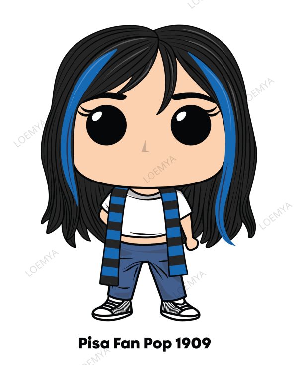 t-shirt Pisa Fan Pop - immagine 4