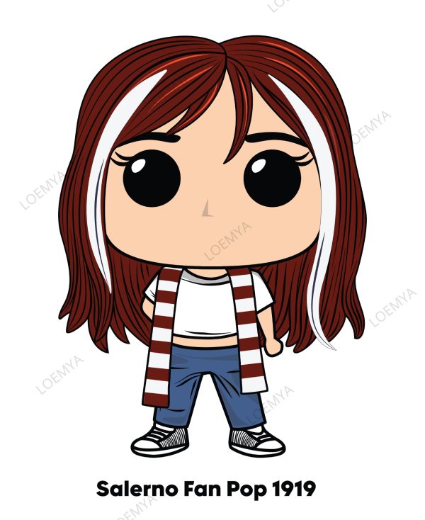t-shirt Salerno Fan Pop - immagine 4