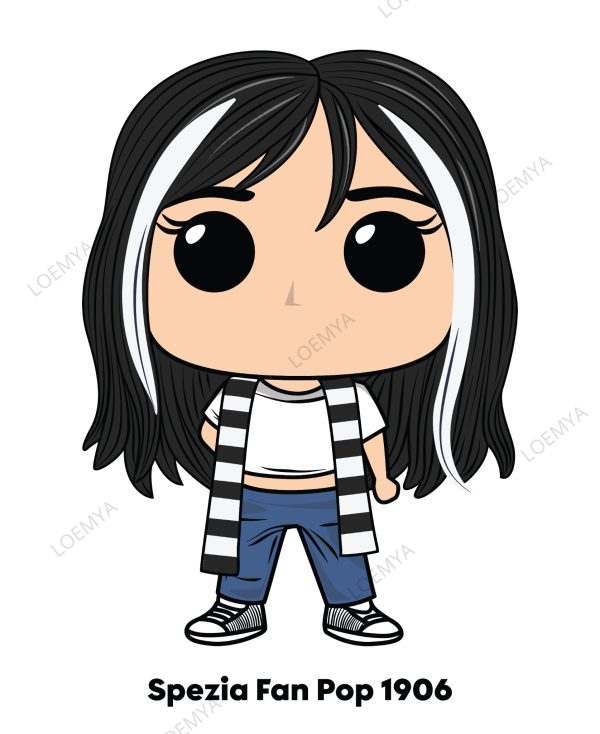 t-shirt Spezia Fan Pop - immagine 3