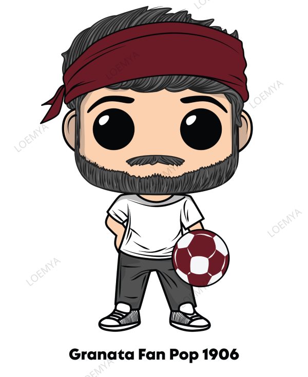 t-shirt Torino granata Fan Pop - immagine 3