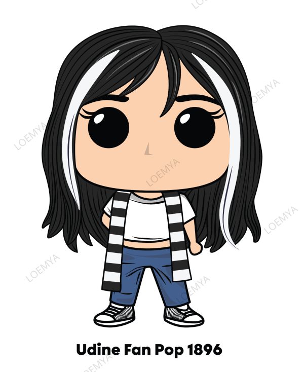 t-shirt Udine Fan Pop - immagine 3