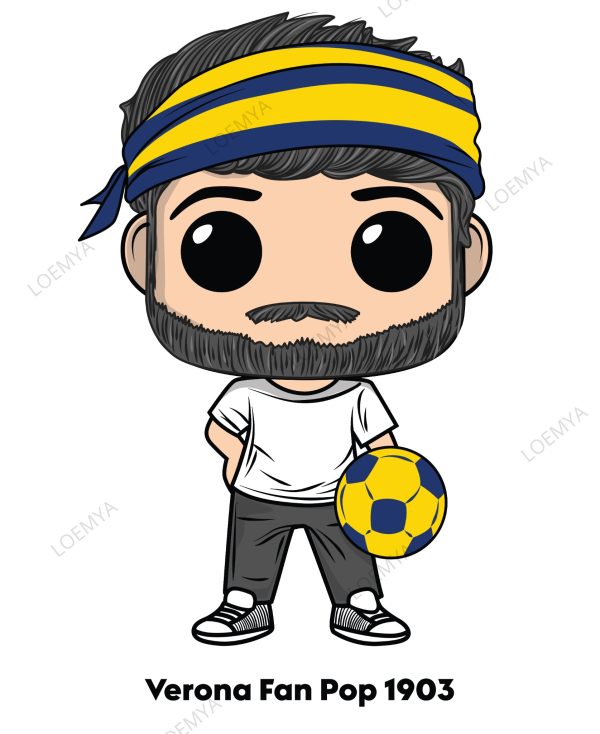 t-shirt Verona Fan Pop - immagine 3