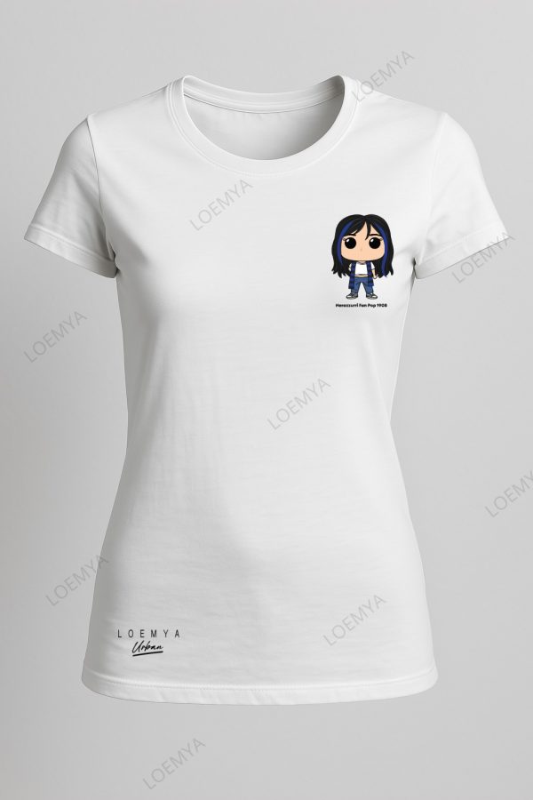 t-shirt Milano nerazzurri Fan Pop - immagine 5