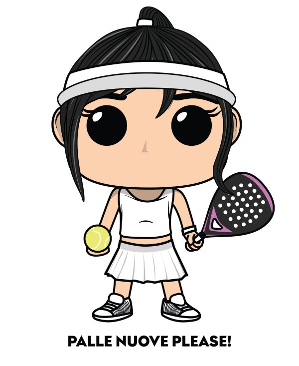 t-shirt Padel nuove palle