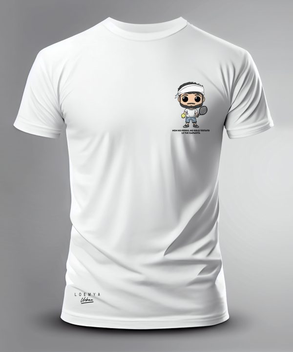 t-shirt Tennis Testato capacità - immagine 2