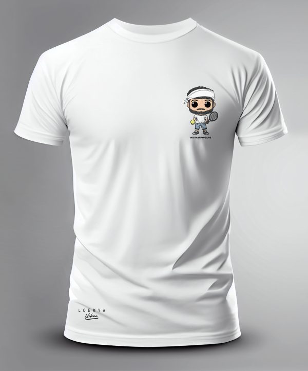 t-shirt Tennis No Pain no Game - immagine 2