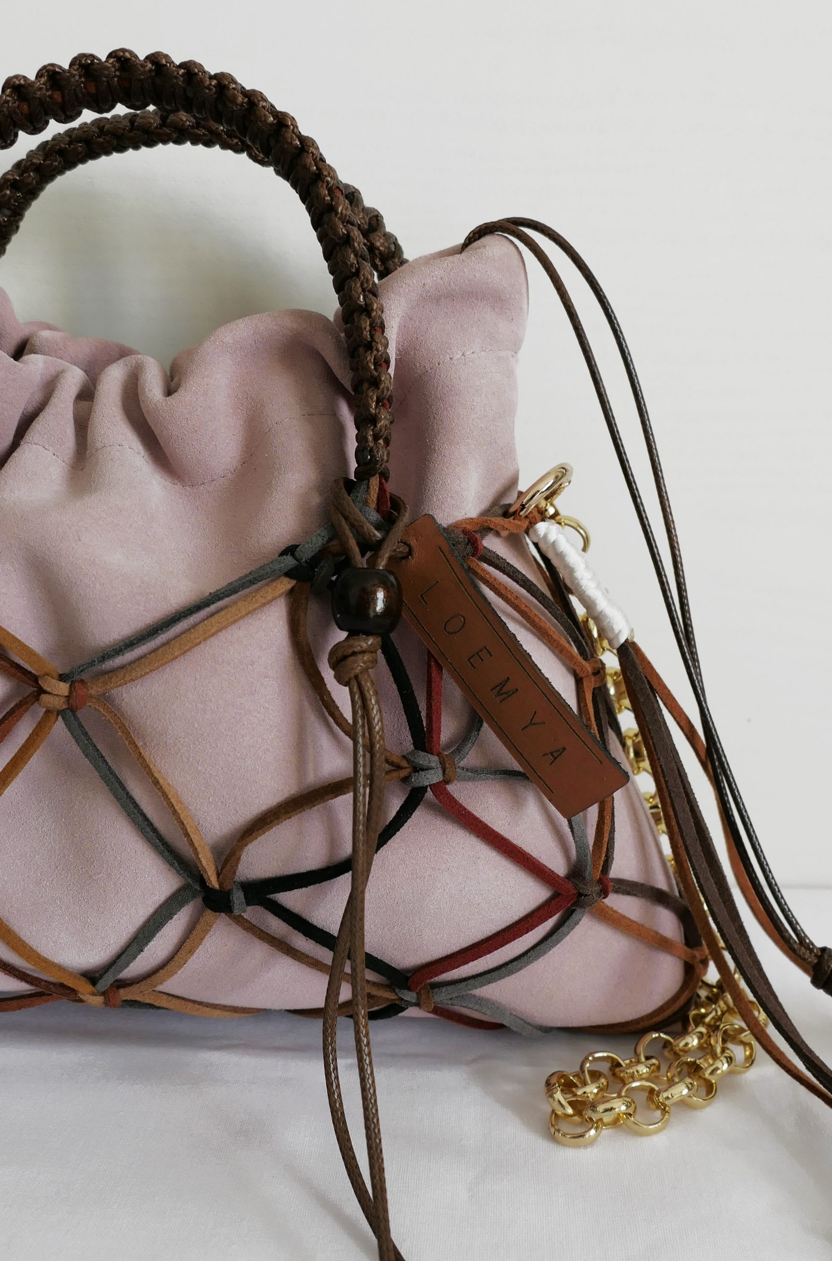 Netbag rosa cipria - immagine 2